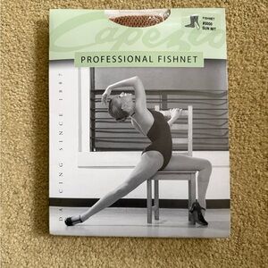 Capezio Fishnet Tights in Sun